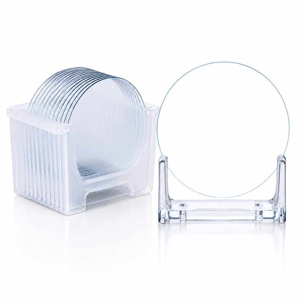 AMO Scientific JGS2 Fused Silica Wafer and Substrate, 1", 2" & 4" DSP
