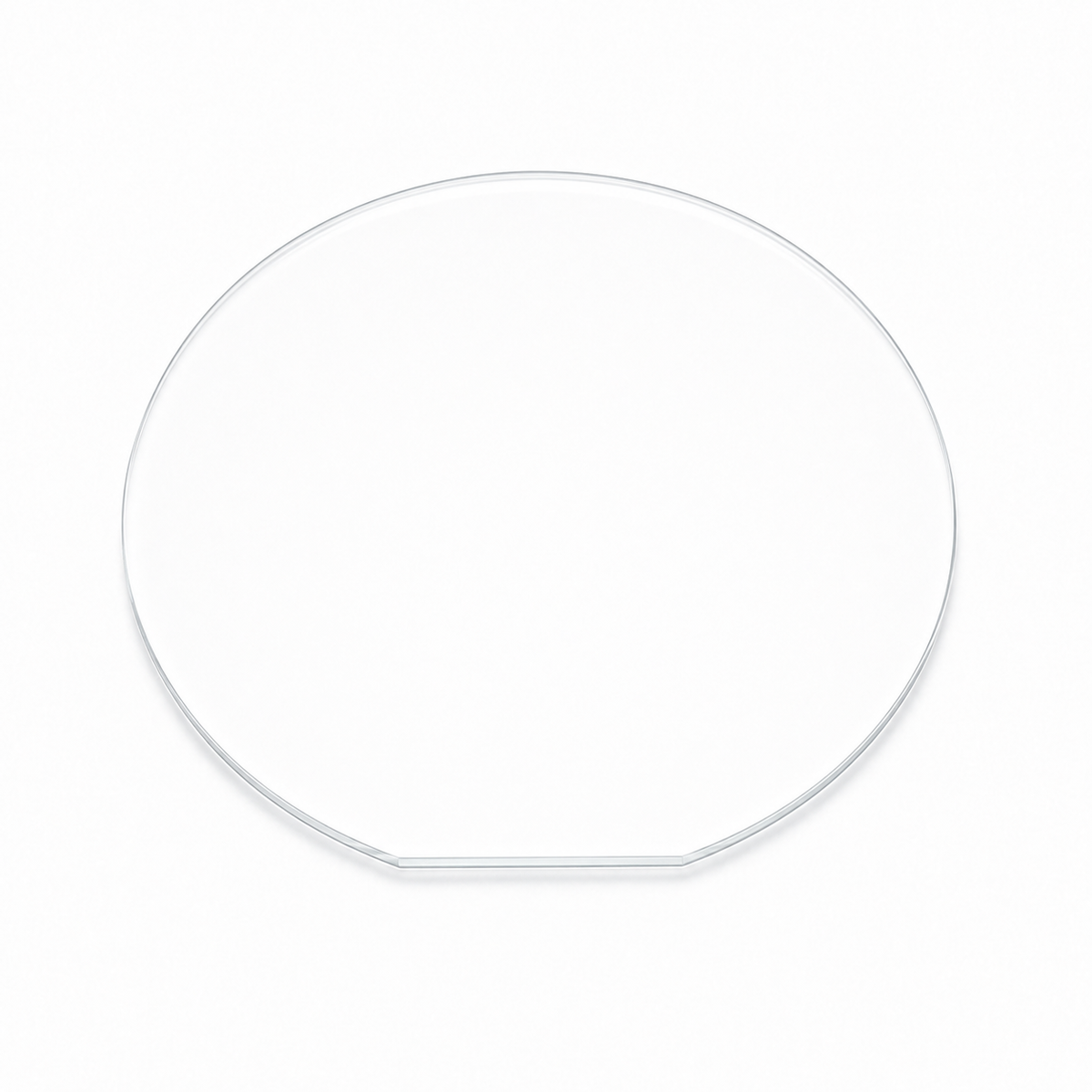 AMO Scientific 2 Inch C-Plane Sapphire Wafer (0001) – Single Crystal Al₂O₃, SSP/DSP