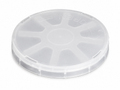 AMO Scientific 4 Inch Single Wafer Carrier Tray (Pack of 10), Polypropylene, Cleanroom Class 100 Grade
